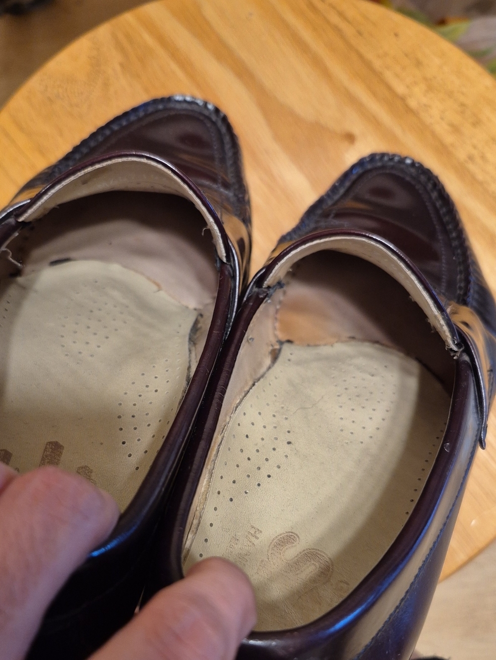 SAS Brown Genuine Leather Loafers - Picture 10 of 17